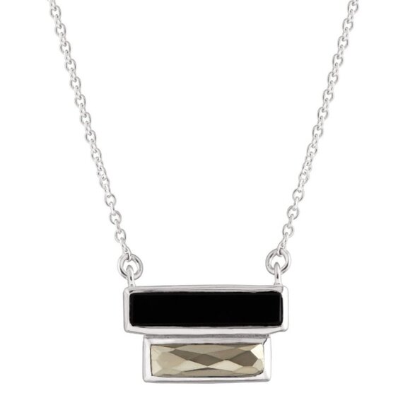 N3452 Silpada Double Bar Necklace Silpada necklace - Picture 1 of 1